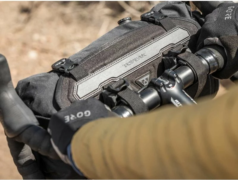 Çantë biciklete Topeak Frontloader 8L, e gjelbër