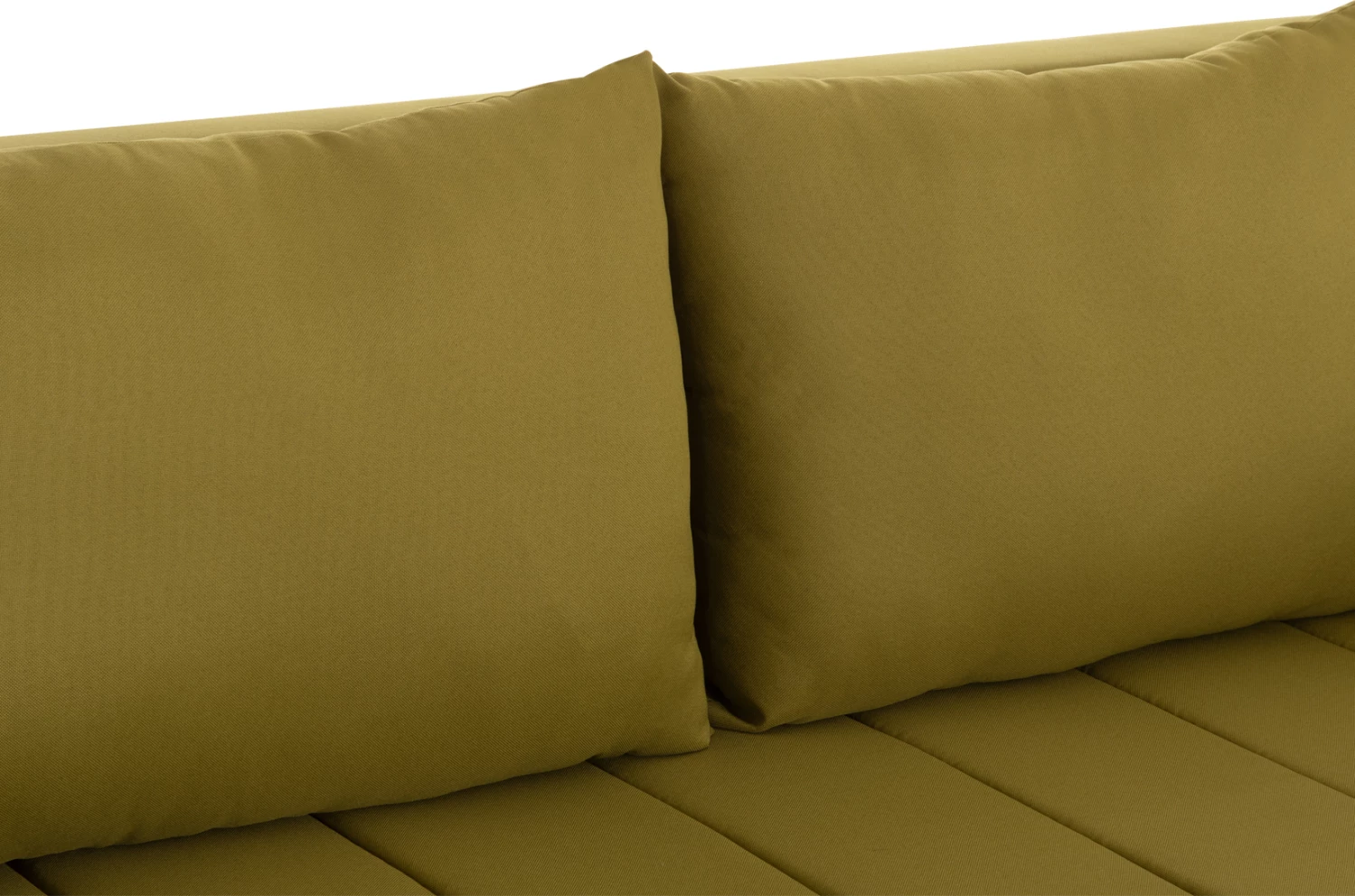 Krevati divan 3-vendësh KEND, material tekstili, ngjyrë e gjelbër e çelët, FH3313.07, 188x85x82cm