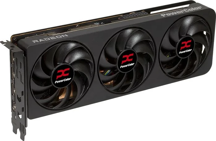 Kartelë grafike PowerColor Reaper Radeon RX 9070 XT, 16 GB, GDDR6, PCI Express x16 5.0, e zezë