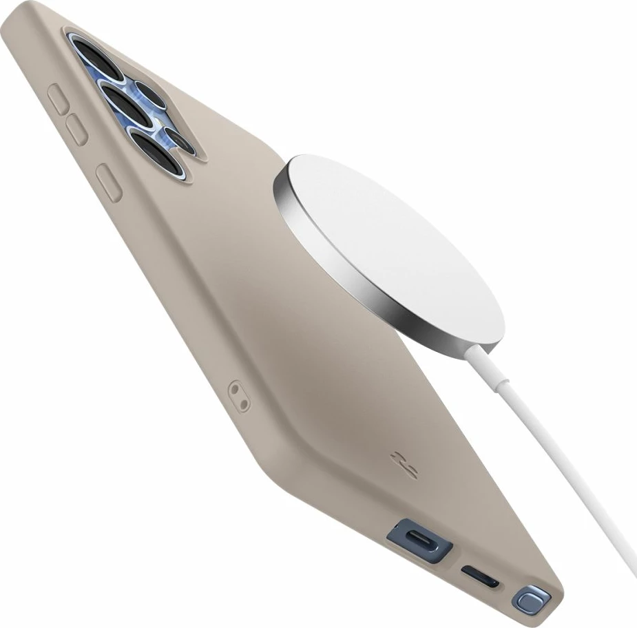 Mbështjellës Spigen Silicone Fit Mag për Samsung Galaxy S25 Ultra, titanik