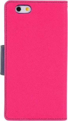 Mbështjellës flip HAVANA Fancy Diary për iPhone 13 6.1, pink/blue
