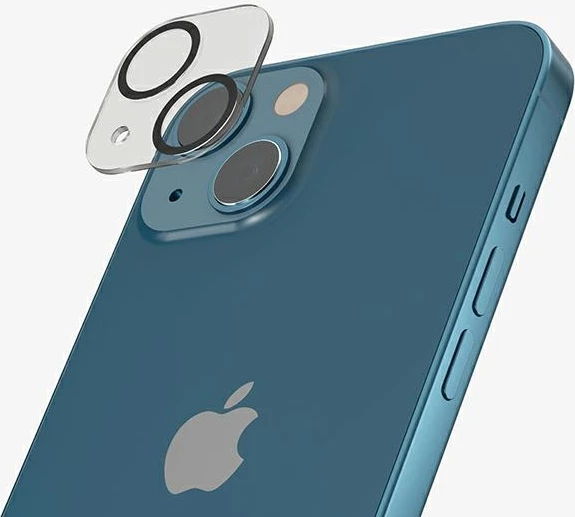 Mbrojtës kamerë PanzerGlass për iPhone 13 / 13 mini, xham i temperuar, i zi