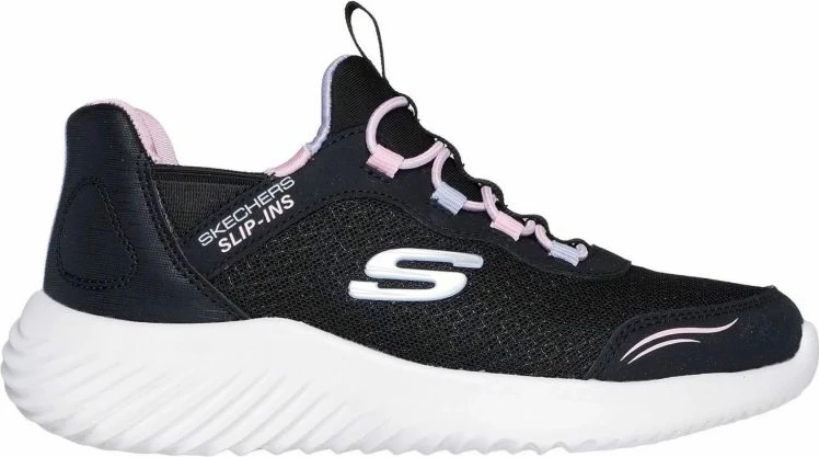 Këpucë për fëmijë Skechers, të zeza