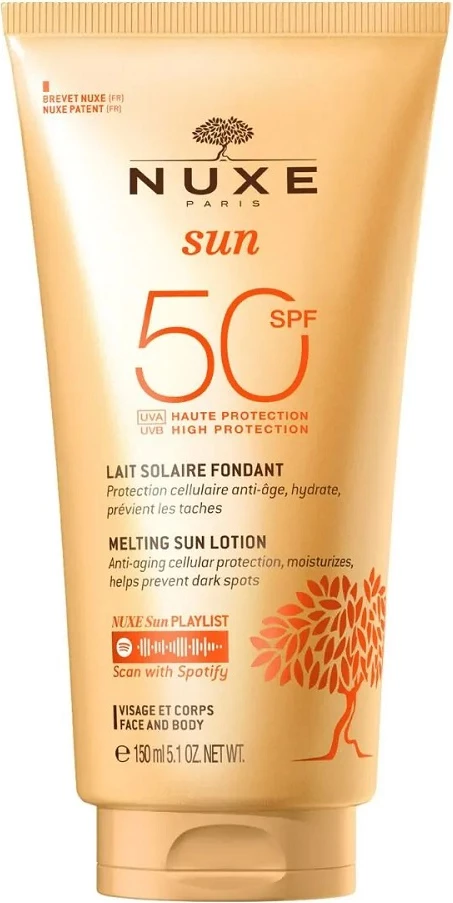 Qumësht për diell Nuxe SPF50 për femra 150ml