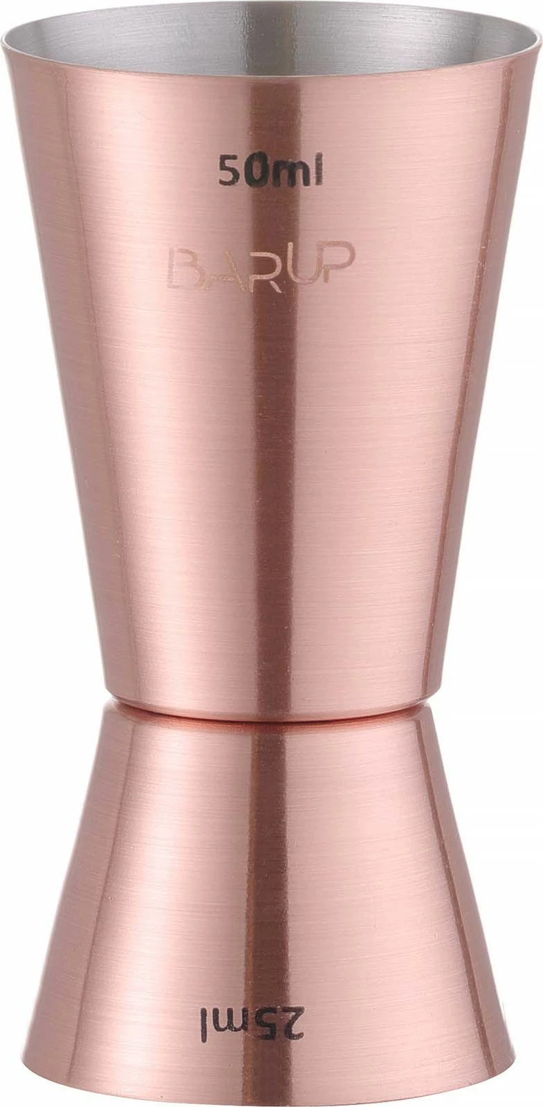 jigger Bar Up 25/50 ml Ø42x86 mm çelik inox bakër