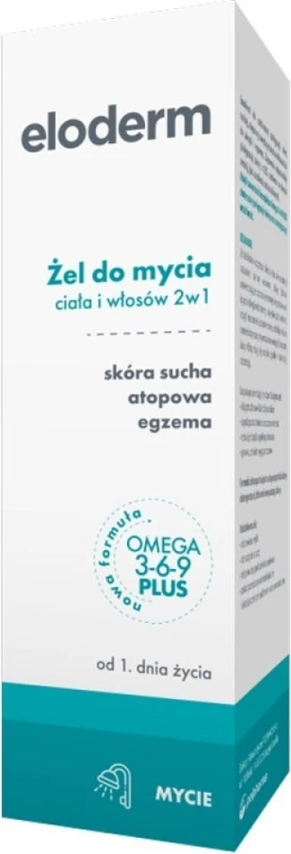 Xhel për trup Eloderm për fëmijë uniseks 200ml