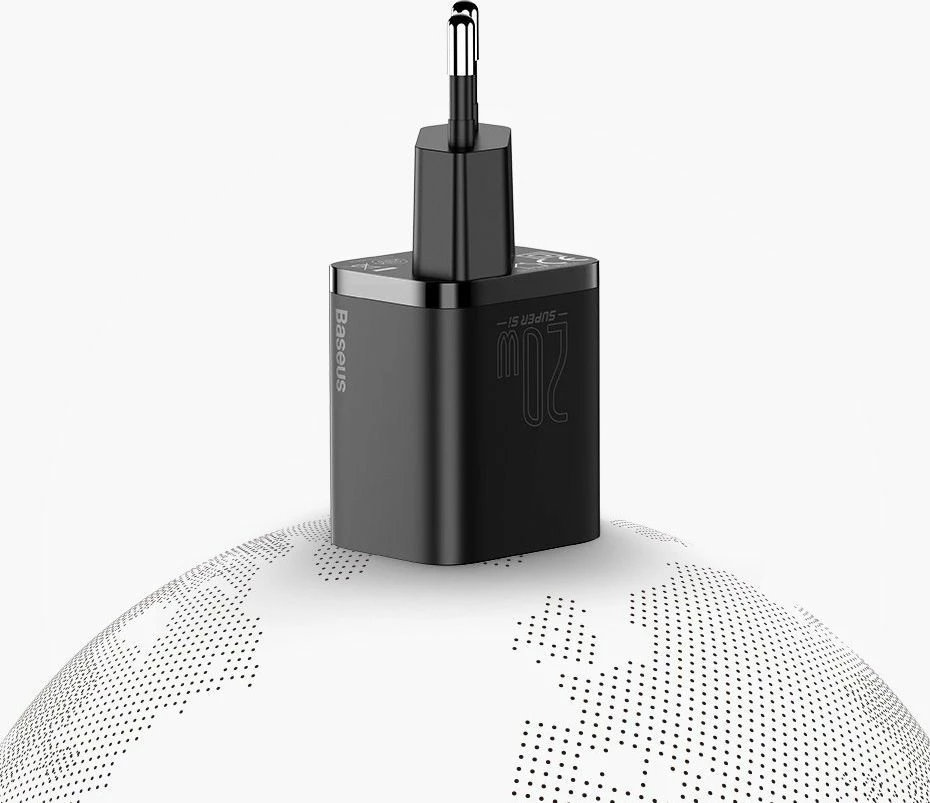 Karikues Baseus CCSUP-B01 20W 1x USB-C 3A, i zi