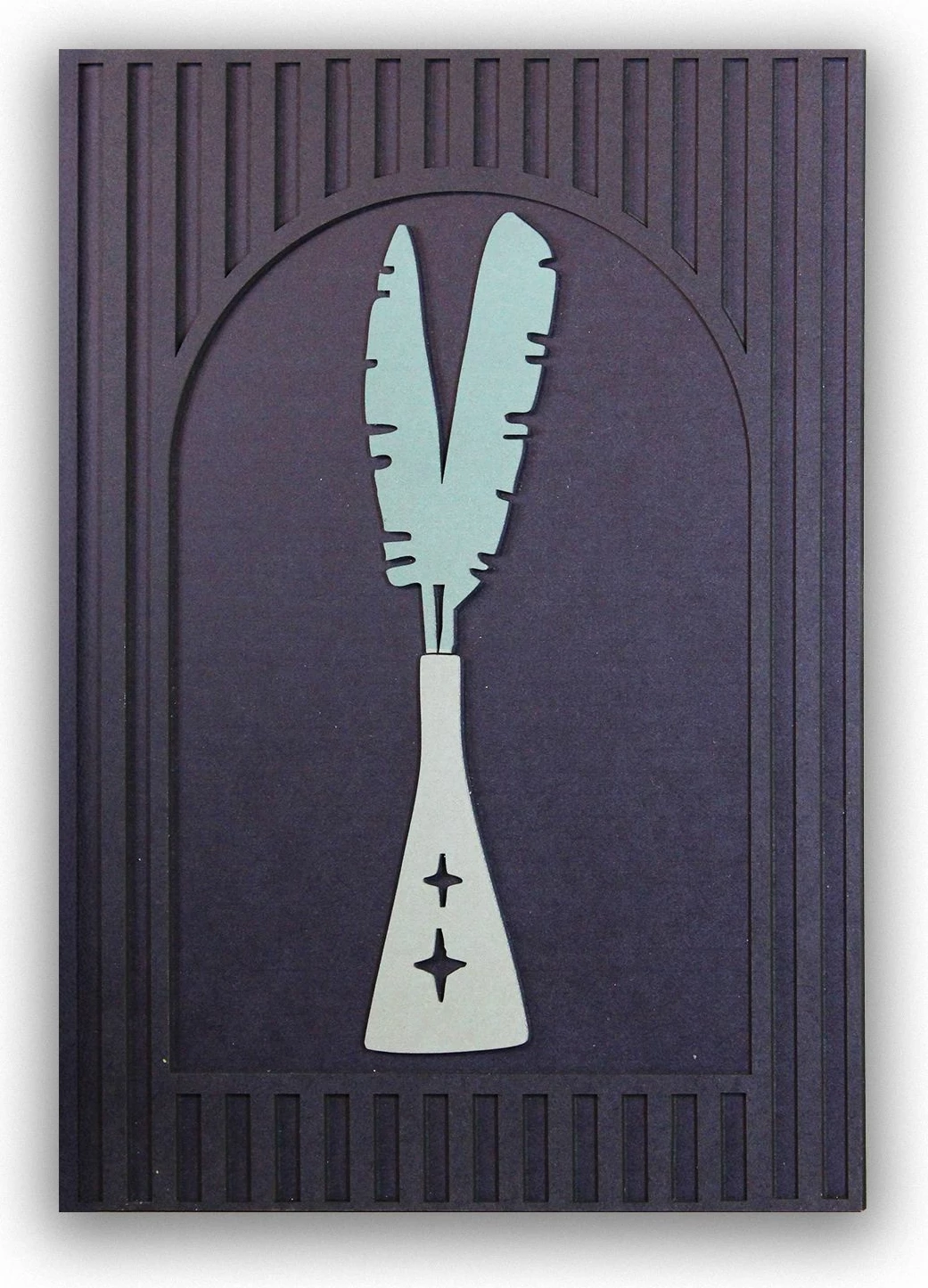 Pikturë dekorative, shumëngjyrëshe, Wallity, Ersy3Dpot3-3247, 32x47x2cm