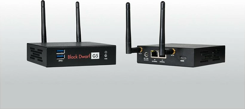 Firewall VPN Securepoint Black Dwarf G5, Wi-Fi dual-band, 2x Gigabit, 10 përdorues, e zezë