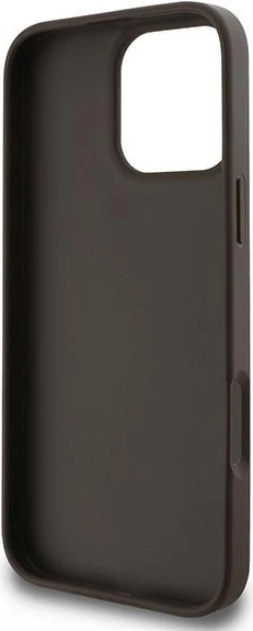 Mbështjellës Guess 4G Big Logo për iPhone 16 Pro, Kafe