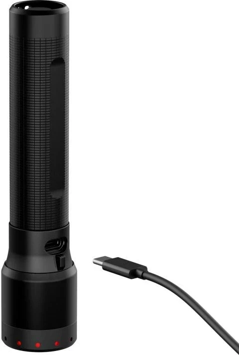 Elektrik dore Ledlenser P7R, LED, 80 orë, IP68, i zi