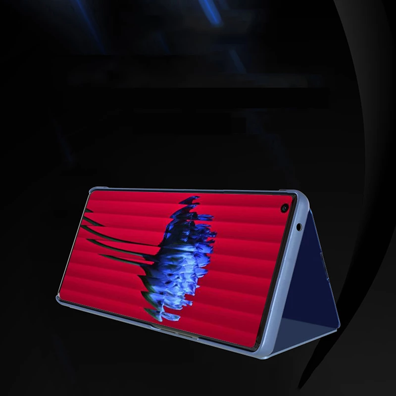 Mbështjellës Hurtel Clear View Case për Nothing Phone 1, me kapak, i zi