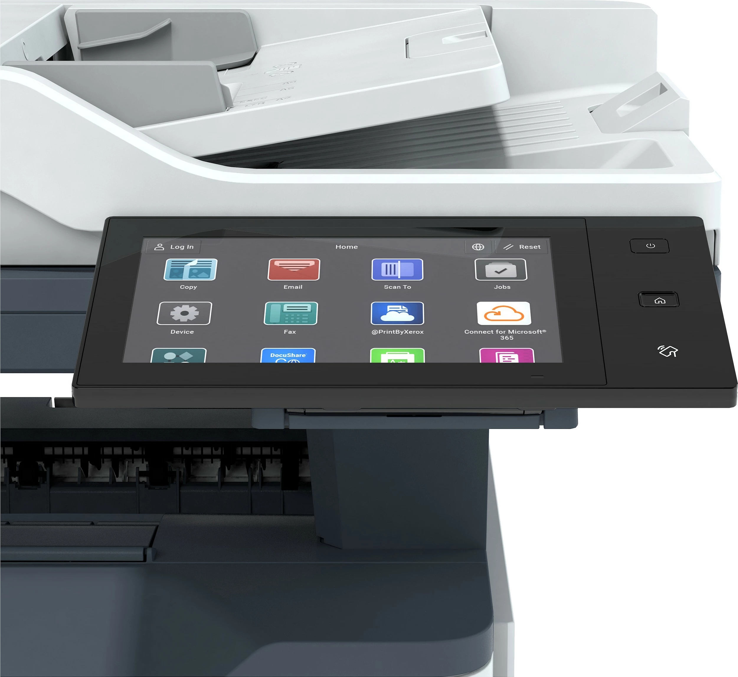 Printer multifunksional Xerox VersaLink B415DN, mono, USB/LAN, skanim/kopje/faks, duplex, gri/kaltër