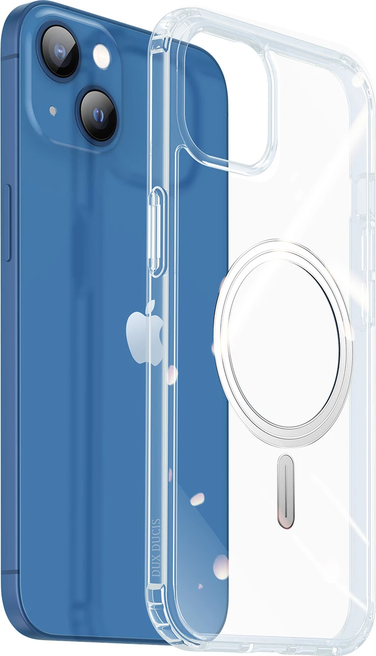 Mbështjellës Dux Ducis Clin për iPhone 14 Plus, kompatibil me MagSafe, Transparent