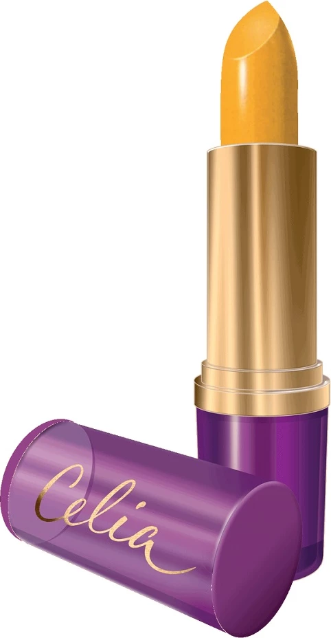 Balsam për buzë Celia Oxidizing Lip Balm 01 për femra e verdhë 4g