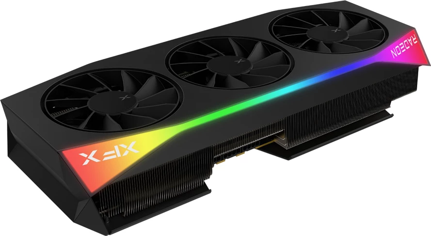 Kartë grafike XFX Mercury AMD Radeon RX 9070 XT OC Gaming Edition 16GB GDDR6 RGB HDMI 3xDP, e zezë