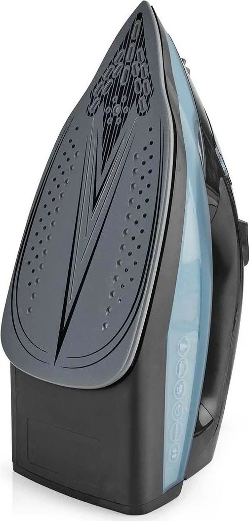 Hekur me avull Nedis IRON2000, pa kabllo, 2600W, pllakë qeramike, kaltër