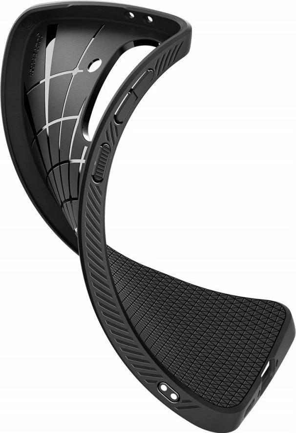 Mbështjellës Spigen Liquid Air ACS09291 për Samsung Galaxy A56 5G, TPU, karikim pa tel, i zi mat