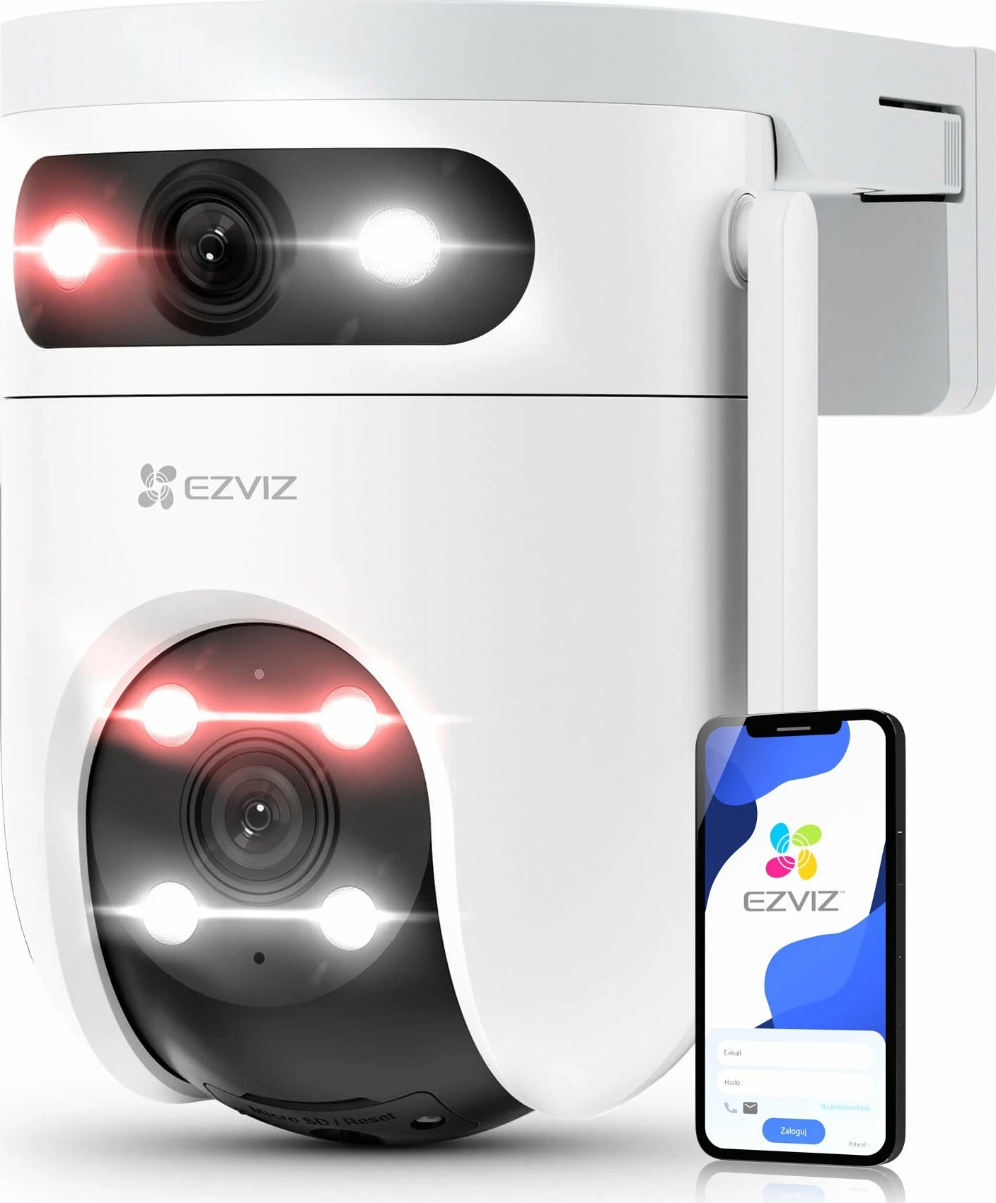 Kamere e jashtme me bateri+solar EB8 4G 2K (3MP) 3