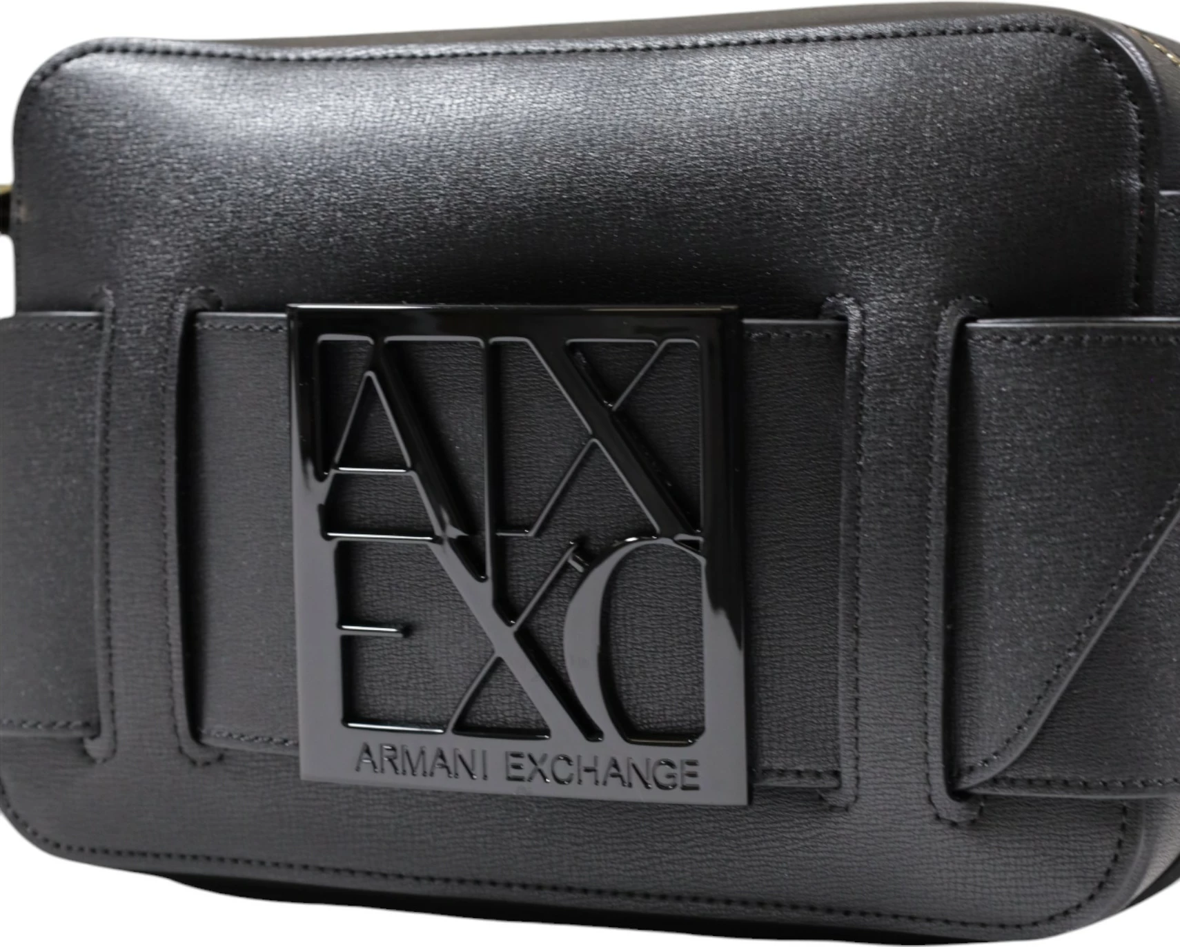 Çantë krahu Armani Exchange 942699 0A874 për femra, e zezë