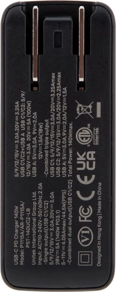 Mbushës për pajisje celulare UNITEK P1115A, i zi