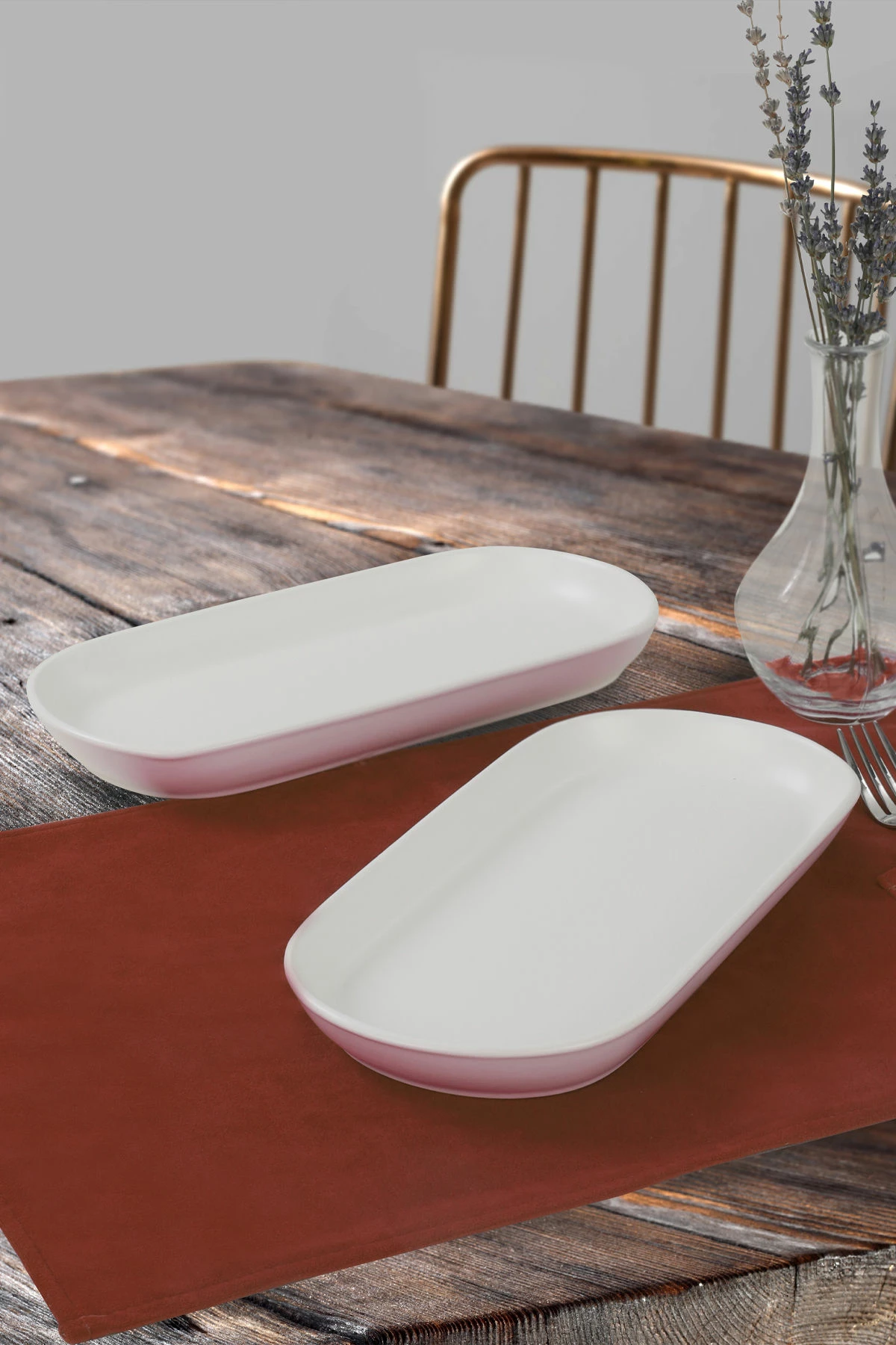 Set pjatash servirëse (2 copë), Hermia Concept, ST080102F022A000000MAKYK00