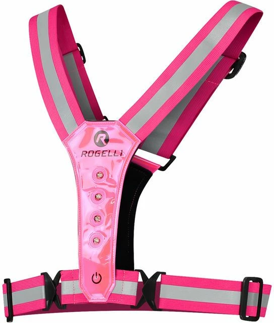 Jelek reflektues LED Yakimasport, rozë