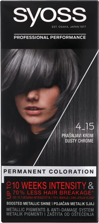 Ngjyrë për flokë Syoss 4-15, 50 ml 