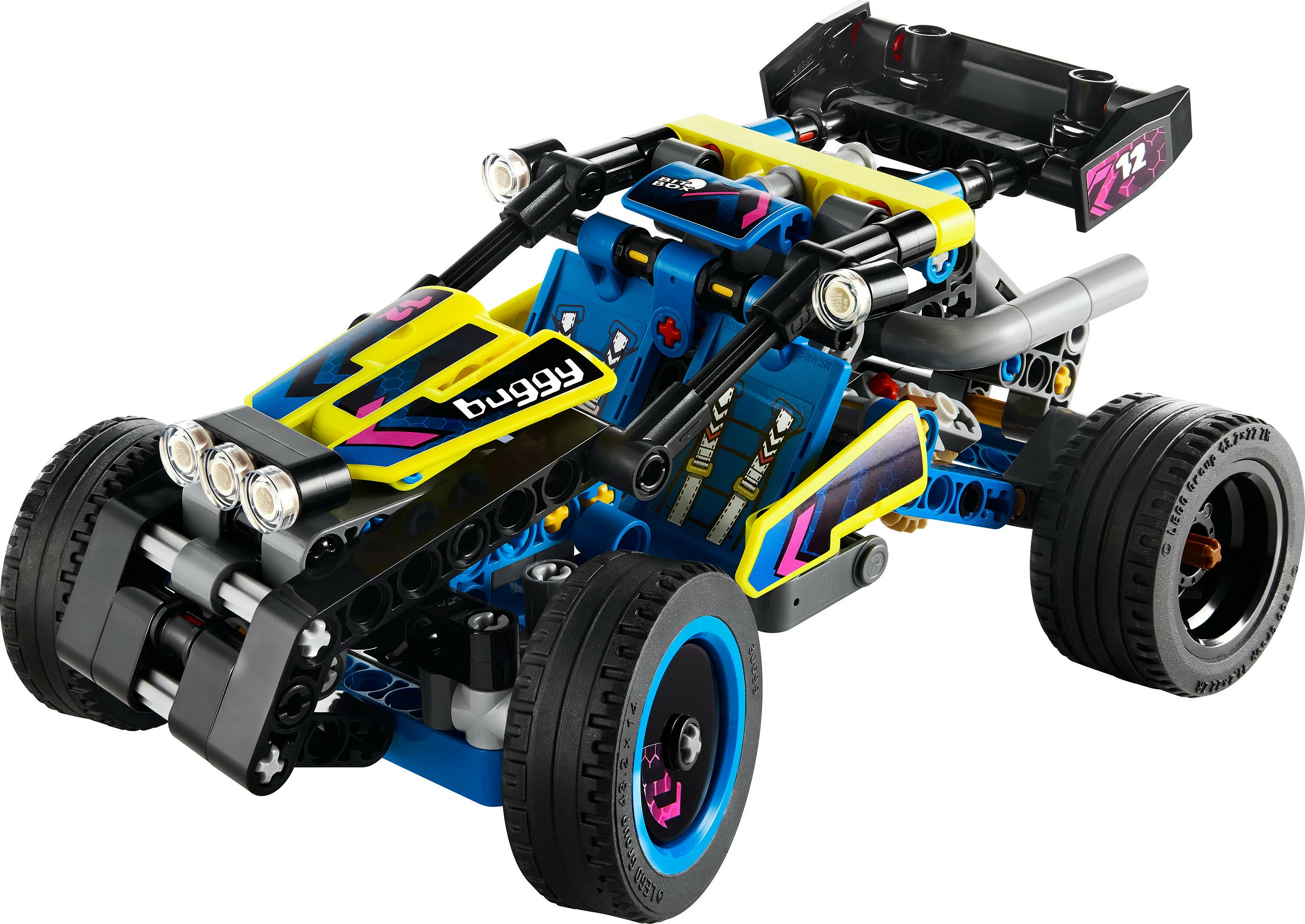 Set ndërtimi LEGO Technic 42164 Offroad Rennbuggy, 219 pjesë, multikolor