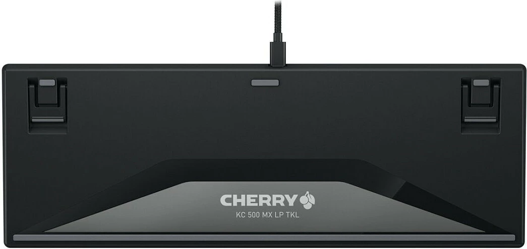 Tastierë mekanike Cherry MX, USB me kabllo, Tenkeyless 88 taste, ndriçim i bardhë, QWERTZ (DE), e zezë