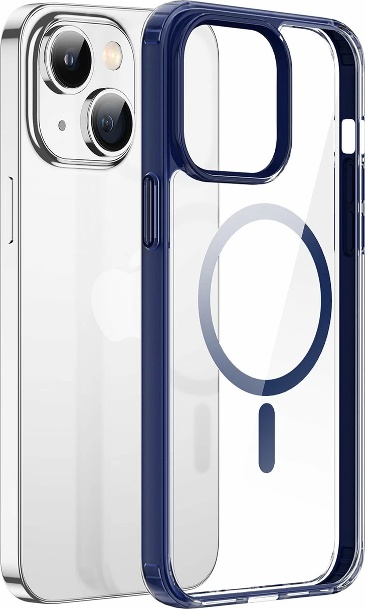 Mbështjellës Dux Ducis Clin2 për iPhone 14 Plus, MagSafe, Kaltër