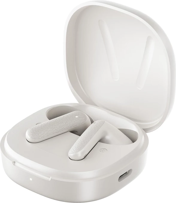 Kufje TWS, QCY, T41, Bluetooth 5.4 35h, Low Latency 68 ms, IPX4, të bardha