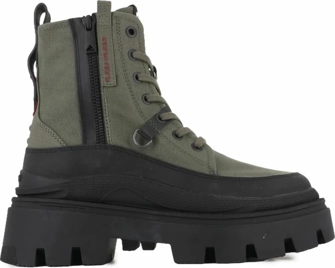 Çizme Palladium për femra, olive [Madhësia: 40]
