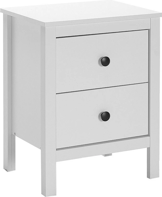 Komodinë Hanah Home, Kmd-992-Bb-1, ngjyrë e bardhë