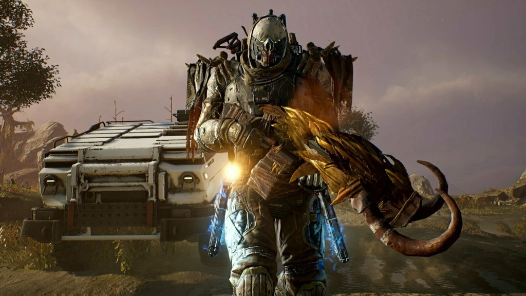 Video lojë Square Enix Outriders Day One Edition për PS5, PEGI 18