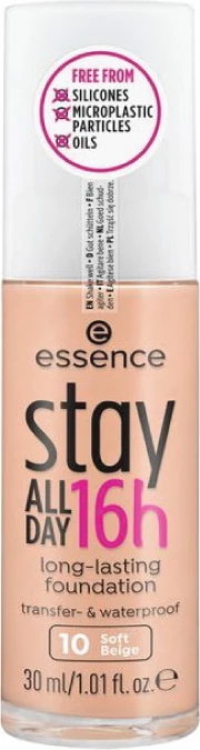 Essence - Stay All Day Foundation -10 Soft Beige