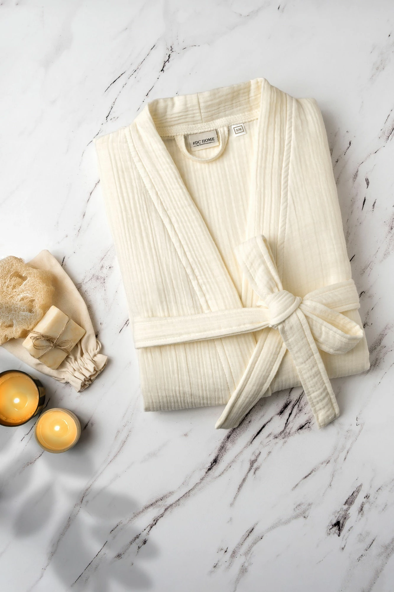 Rrobdeshamber unisex Mijolnir, kimono, ngjyrë ecru