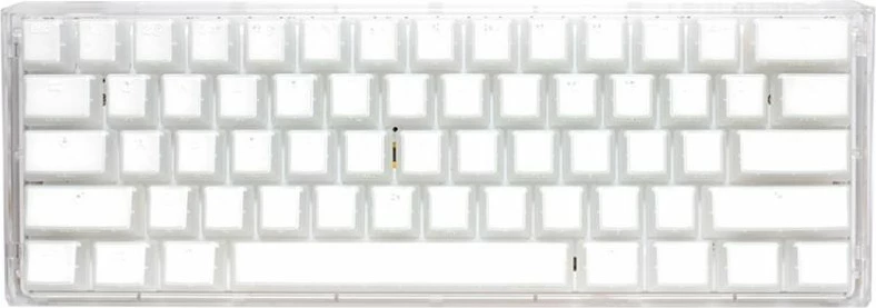 Tastierë gaming Ducky One 3 Aura White Mini, e bardhë