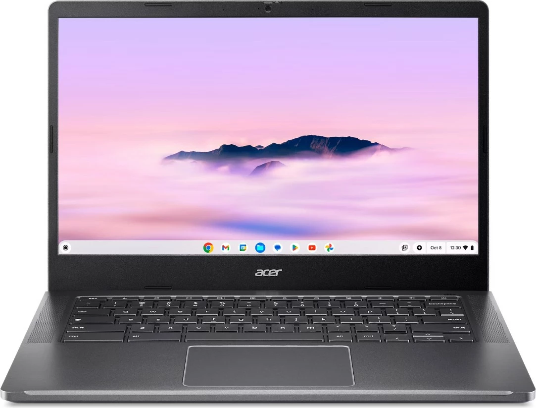 Kompjuter portativ Acer Chromebook Plus 514 CB514-4H-387Q, Intel Core i3, 8GB RAM, 128GB SSD, 14 inç, gri