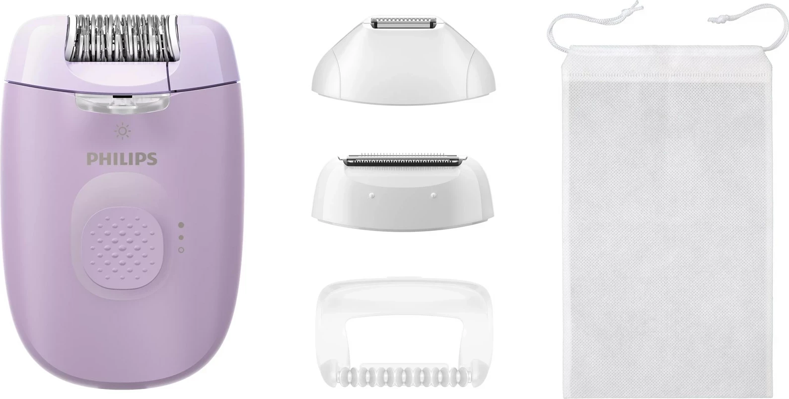 Epilator Philips Series 4000 BRE257/00 me kabllo, vjollcë