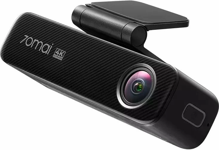 Kamerë dashcam 70mai M800 4K HDR set para+mbrapa 128GB eMMC GPS Wi‑Fi, e zezë