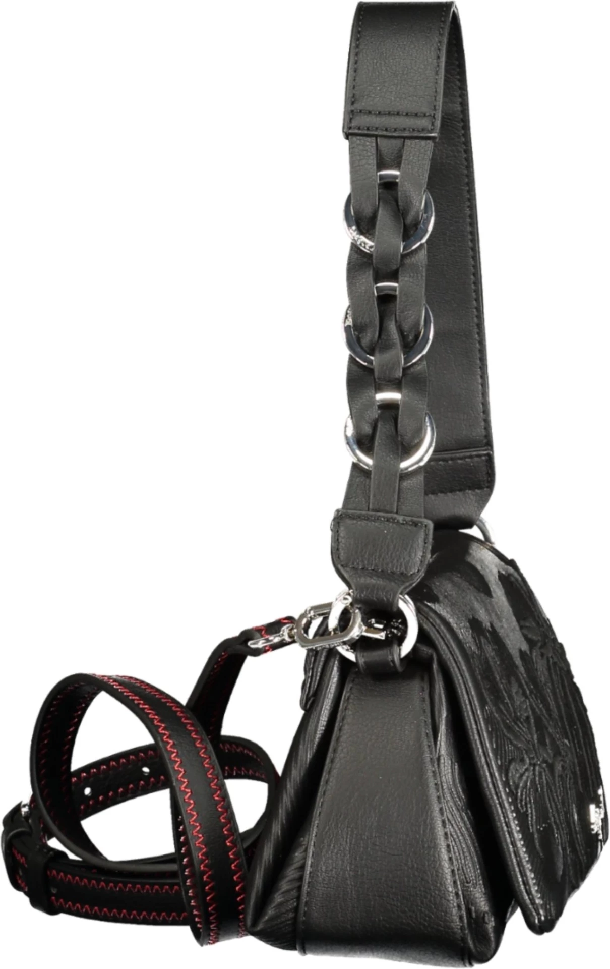 Çantë për femra DESIGUAL Mirenis Naron Mini Flap, e zezë