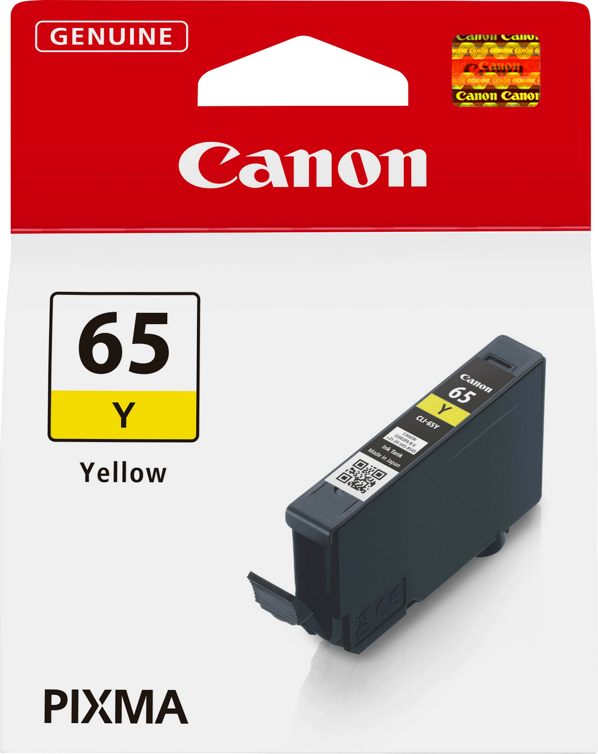 Kartrixh boje Canon CLI-65Y, për PIXMA PRO-200, 12.6 ml, Yellow