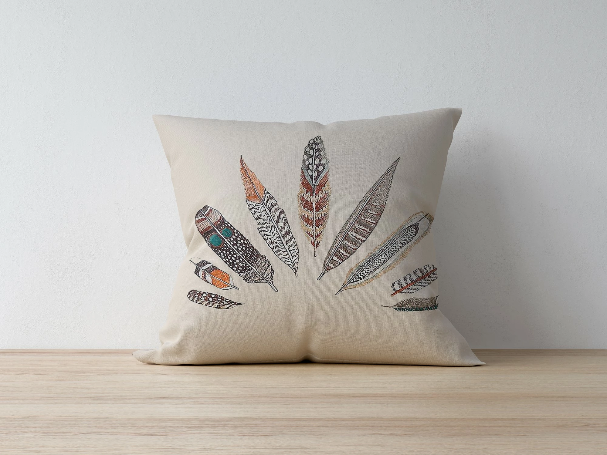 Jastëkëmbulesë Aberto Design, a1144, shumëngjyrëshe, 43x43cm