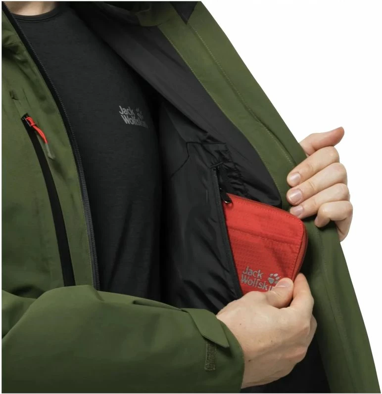 Jakne Jack Wolfskin për meshkuj, të gjelbër