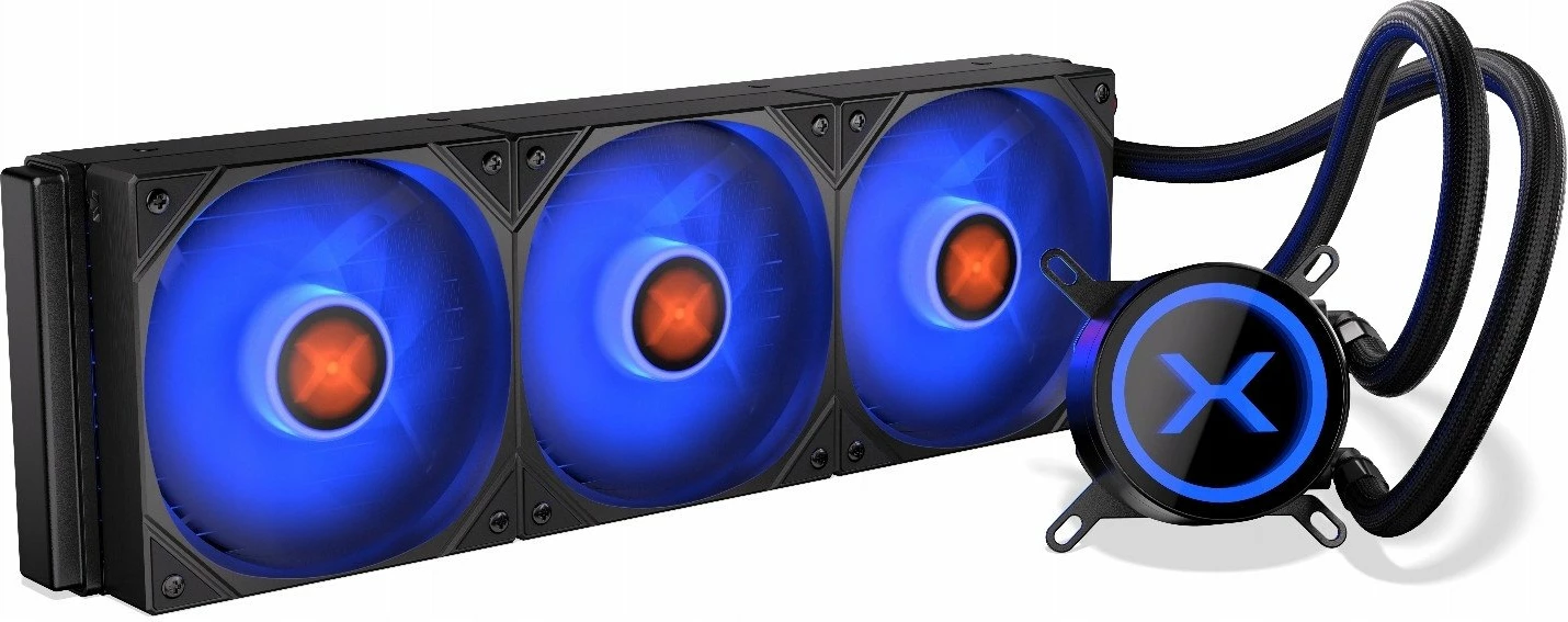 Ftohje me ujë Krux HydroX 360 ARGB KRXE002, radiator 360mm, 3x120mm PWM