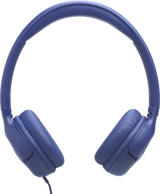 Kufje JBL Tune 530 me kabëll 3.5 mm, Pure Bass, me mikrofon, Blu