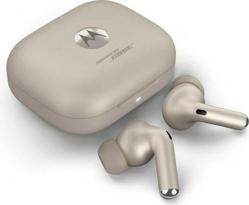 Kufje Motorola Moto Buds+ wireless in-ear, Bluetooth, Sand