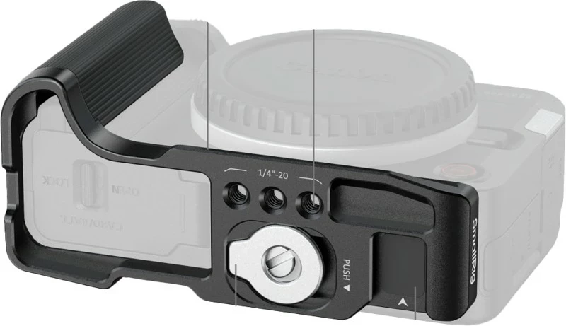 Mbështjellës SmallRig 5429 me dorezë për Canon EOS R50, i zi