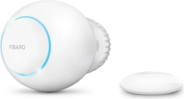 Termostat i mençur për radiator FIBARO The Heat Controller Starter Pack, Z-Wave, i bardhë